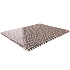 라버트리 프리미엄 통몰드 라텍스 3단 접이식 매트리스 세트, 그레이앵글, 5cm