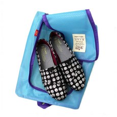 비케이 신발 & 다용도 메쉬 가방 블루, 1개, 상세페이지 참조