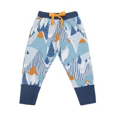Natura Organic 孩童印花鬆緊帶長褲