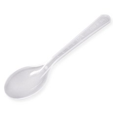 衛生湯勺 透明, 1個, 500件