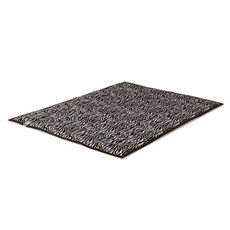 Buy Beam 斑馬紋印花地墊, 黑色 (KSG-003), 大號（135 x 180 厘米）