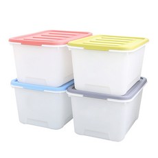 Guts 多塊生活盒子 24L, 1組, 綠色+藍色+灰色+紅色