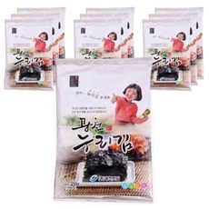 해달음 광천누리 전장김, 20g, 10개입