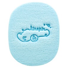 ELP Korea柔軟卸妝車用粉撲, 藍色, 1個