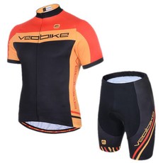 바이크랩 자전거 반팔 져지 반바지 세트 V15-12