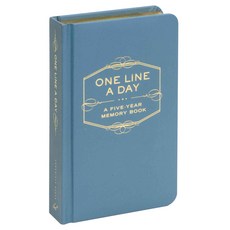 One Line a Day (하루에 한 줄 5년의 일기):A Five-Year Memory Book, 혼합 색상, 1개