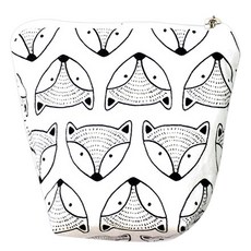 도트레코드 아이약 방수 파우치 지퍼형, 화이트폭스