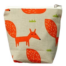 도트레코드 아이약 방수 파우치 지퍼형, 여우비오렌지