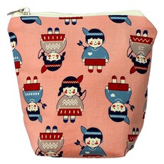 도트레코드 아이약 방수 파우치 지퍼형, 인디언핑크