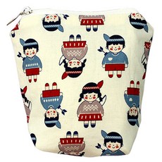 도트레코드 아이약 방수 파우치 지퍼형, 인디언크림