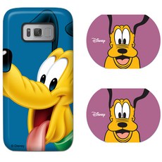 디즈니 플레이 이중 범퍼 터프 휴대폰 케이스 + 스티키 홀더 2p 세트