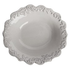 꼬떼따블 트리아농 그리스 샐러드볼 31cm, 라이트그레이, 1개