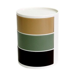 빅드림 3칸 스토리지 박스, 혼합 색상, 3단