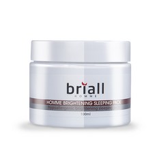 briall HOMME 男士亮白睡眠面霜, 100ml, 1入