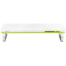 제닉스 ZIGNUM 다기능 모니터받침대 M-DESK F1, GREEN, 1개