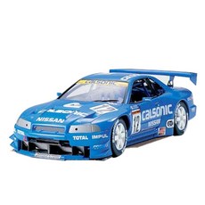 TAMIYA 田宮 1/24 Calsonic GTR R34 塑膠模型車 24219, 1個