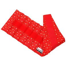 I LOVE HERB 膝蓋用熱敷墊 紅色, 1個