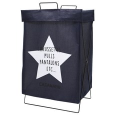 까사마루 폴딩 런더리 바스켓 B타입, 네이비