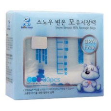 스노우베어 변온 모유저장팩 200ml, 30개입, 1개