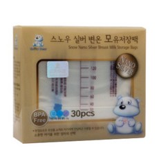 스노우베어 나노실버 모유저장팩 200ml, 30개입, 1개