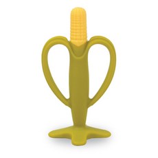 퍼펙션 과일야채 치발기, 치발기+케이스, 옥수수(옐로우 + 그린), 1세트