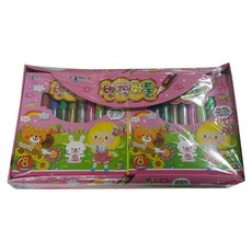 종이나라 반짝이풀 8p, 금색, 은색, 빨강, 초록, 파랑, 분홍, 노랑, 연두, 10개입