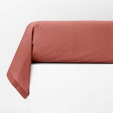 La Redoute 質感素色長條抱枕套, 紅陶