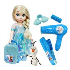 디즈니 프린세스 컬렉션 골드라벨 헤어플레이세트, 엘사, 1개