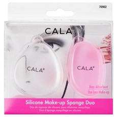 CALA 矽膠化妝粉撲, 克里, 粉紅色, 1套