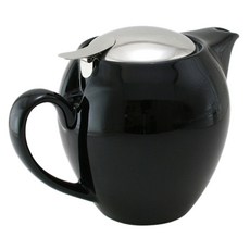 ZERO JAPAN. 陶瓷茶壺 3人份 580cc, 黑色, 580ml