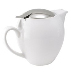 ZERO JAPAN. 陶瓷茶壺 3人份 580cc, 白色, 580ml