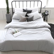 簡約素色被套, Light Gray