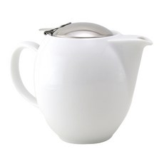 zero JAPAN 1人瓷茶壺350cc, 白色, 350ml