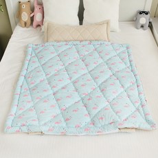 BEAUTE HOUSE 四個季節的全部 - 一小午睡包括超細纖維枕頭棉, 紅鶴款 藍色