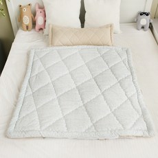 보떼하우스 사계절용 일체형 낮잠이불 마이크로화이버 베갯솜포함, 고슴도치 블루