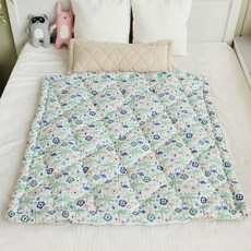 BEAUTE HOUSE 四個季節的全部 - 一小午睡包括超細纖維枕頭棉, 棕櫚樹款 藍色