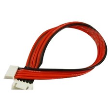 4S Li-Po Battery Balance Charging Extension Wire Cable DMB0079, 혼합 색상, 1개