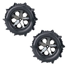 Traxxas TIRES WHEELS ASSEMBLED AX3689, 2개