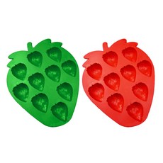 리브레캔들 비누틀 석고방향제 실리콘 몰드 딸기 10구 2p, 랜덤 발송