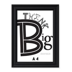 왈가닥스 클래식 포토프레임 A4, 블랙