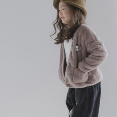 MOMSMADE 女童毛絨外套