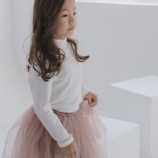 momsmade 女童棉花糖高領衫