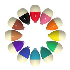 EGGYON F. Vision Art 玩蠟筆, 12 種顏色