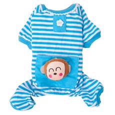 Pet Cody 寵物口袋條紋睡衣, A