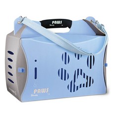 퍼셀 반려견 에코 캐리어, 블루, 1개