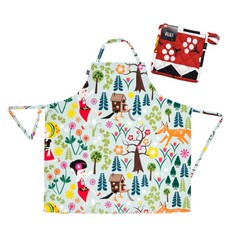 VALLILA Kotifiha 綠色圍裙 + Fox Portholder, 1套, 混色