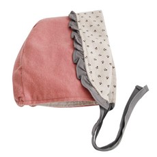 BabyMax 女童荷葉邊印花帽