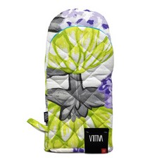 VALLILA 印花烤箱手套, 1個, 綠色