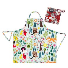 VALLILA Kotifiha綠色圍裙 + Rosanna Red Portholder, 1套, 混色