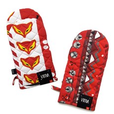 VALLILA 烤肉箱手套, 狐狸，Helicello, 1套